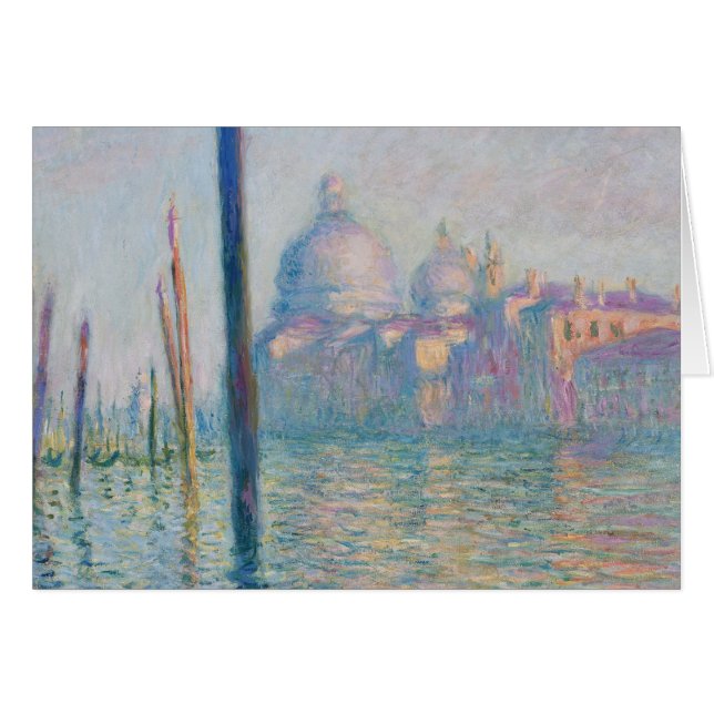 Claude Monet Gran Canal Venecia Italia Viaje (Anverso (Horizontal))