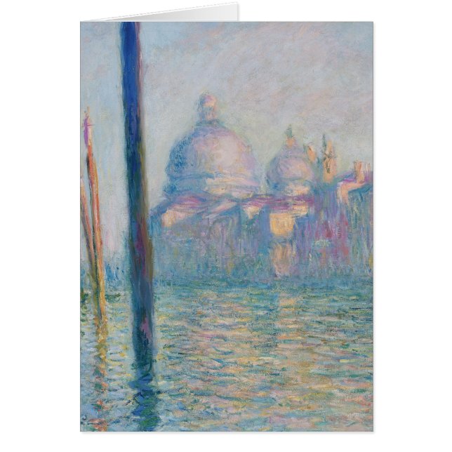 Claude Monet Gran Canal Venecia Italia Viaje (Frente)
