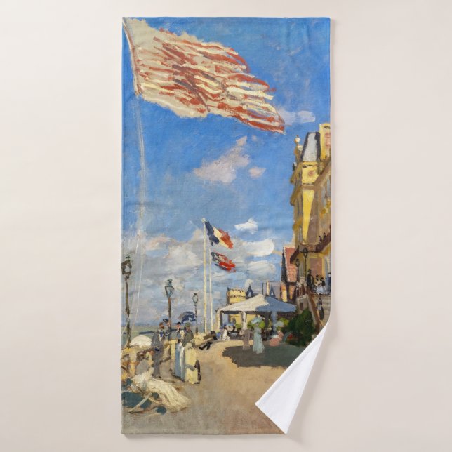 Claude Monet - Hotel des Roches Noires, Trouville (Toalla de baño)