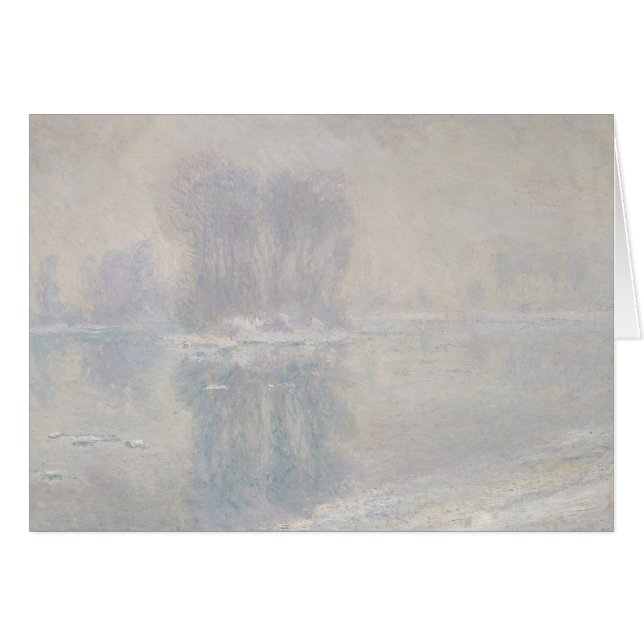Claude Monet - Ice Floes (Anverso (Horizontal))