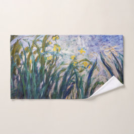 Claude Monet - Irlandeses amarillos y morados