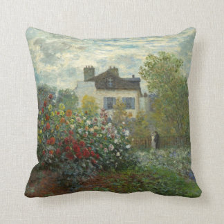 Claude Monet la almohada de la pintura del jardín