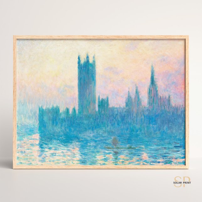 Claude Monet, las casas del Parlamento, el arte de (Subido por el creador)