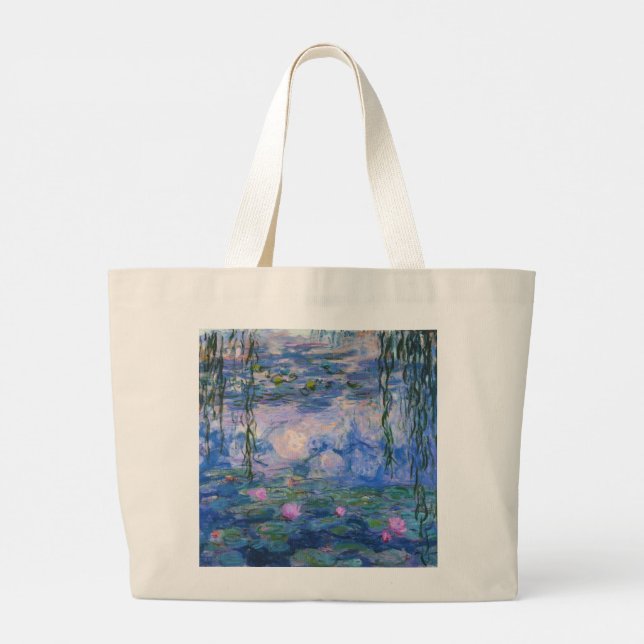 Claude Monet - Lilies de agua, 1916 Gran Bolsa de  (Reverso)