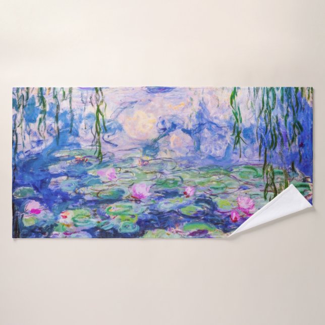 Claude Monet - Lilies de agua / Nympheas 1919 (Toalla de baño)