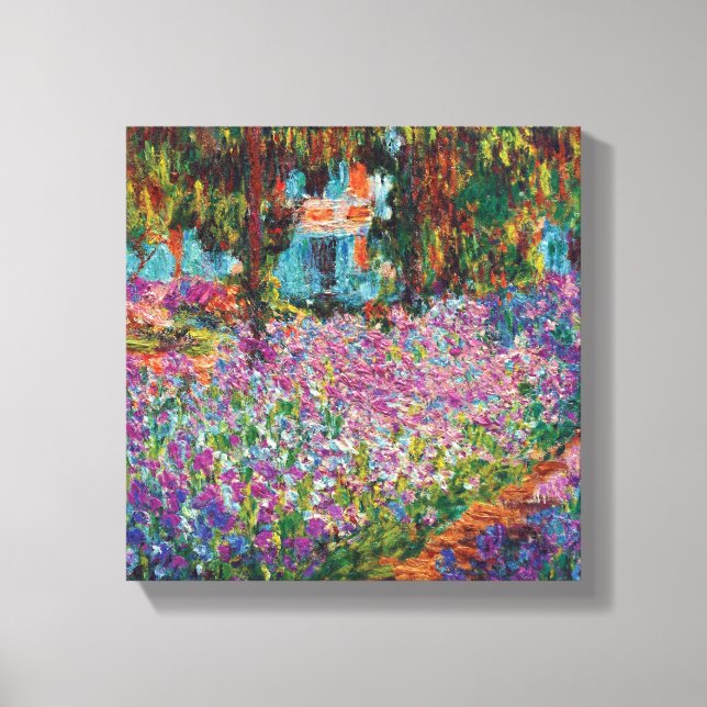 Claude Monet - Lirios en el jardín de Monet Arte F (Anverso)