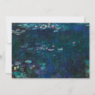 Claude Monet - Los pimientos de agua - Reflexión v