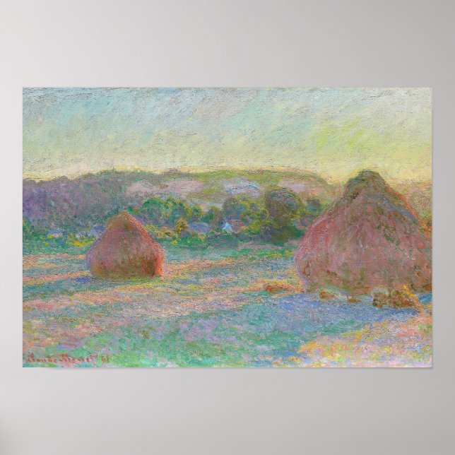 Claude Monet muestra obras de arte sobre el fin de (Frente)