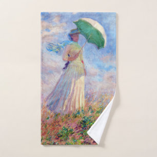 Claude Monet - Mujer con Parasol a la derecha