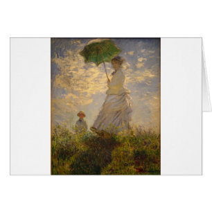 Claude Monet: Mujer con un parasol, 1875