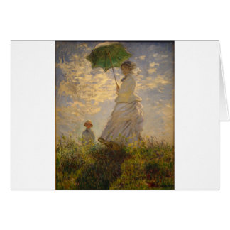 Claude Monet: Mujer con un parasol, 1875