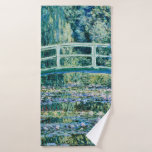 Claude Monet - Nieves Y Puente Japonés<br><div class="desc">Claude Monet - Lilies De Agua Y Puente Japonés (1899)</div>