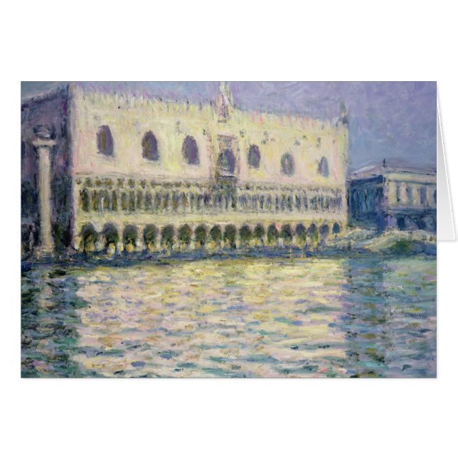 Claude Monet | Palacio Ducal, Venecia, 1908 (Anverso (Horizontal))