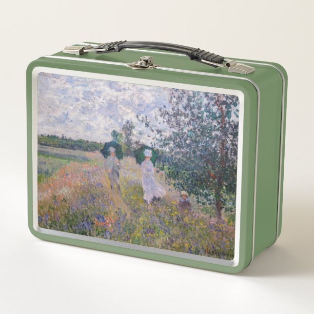 Claude Monet - Paseo cerca de Argenteuil (Anverso)