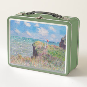 Claude Monet - Paseo por el acantilado en Pourvill