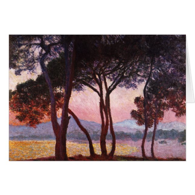 Claude Monet: Pinos (Anverso (Horizontal))