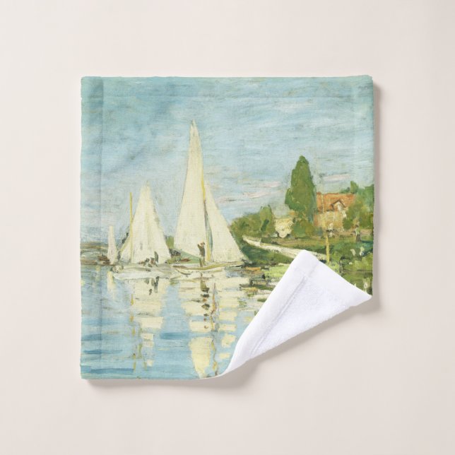 Claude Monet. Regattas en Argenteuil (Toallita)
