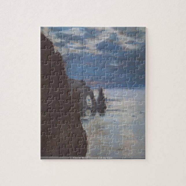 Claude Monet - rompecabezas de la reunión del (Vertical)