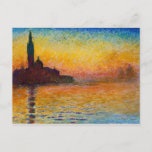 Claude Monet-San Giorgio Maggiore en la tarjeta po<br><div class="desc">¡Por los fans de Monet!</div>