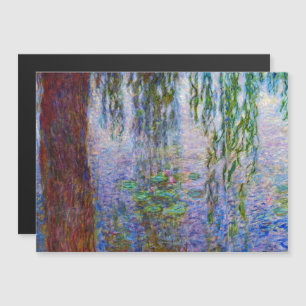 Claude Monet - Tarjeta magnética de los lirios de