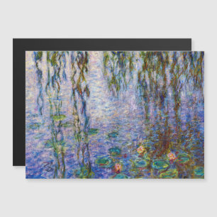 Claude Monet - Tarjeta magnética de los lirios de