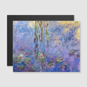 Claude Monet - Tarjeta magnética de los lirios de