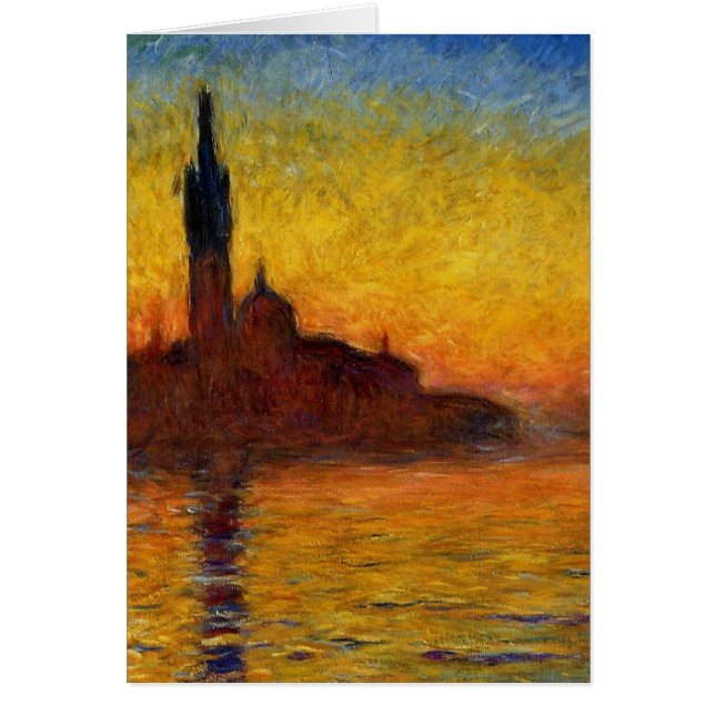 Claude Monet // Twilight de Venecia (Frente)