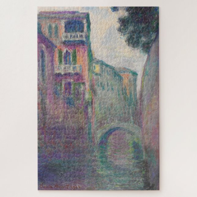 Claude Monet Venecia Puzzle – Le Rio de la Salute (Vertical)