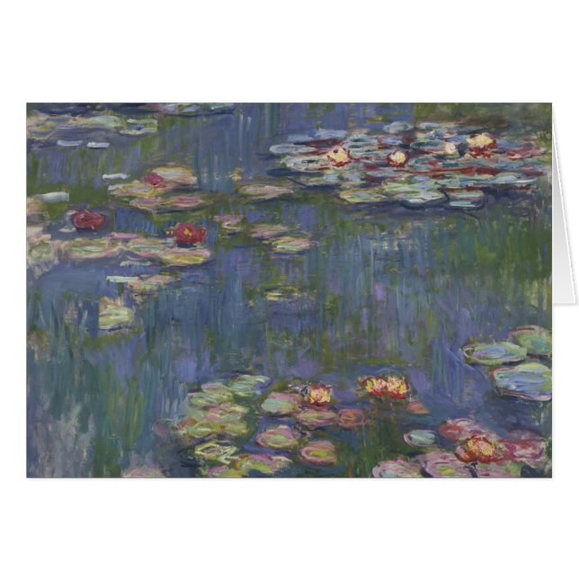 Claude Monet - Water Lilies (Anverso (Horizontal))
