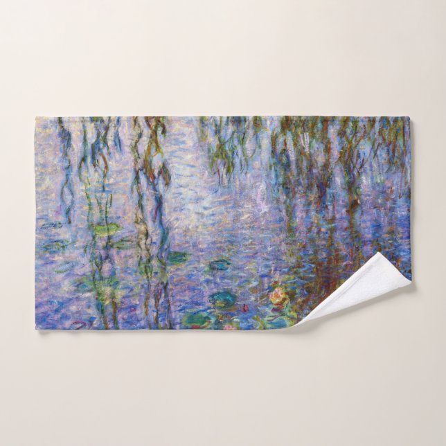Claude Monet - Water Lilies (Toalla de mano)