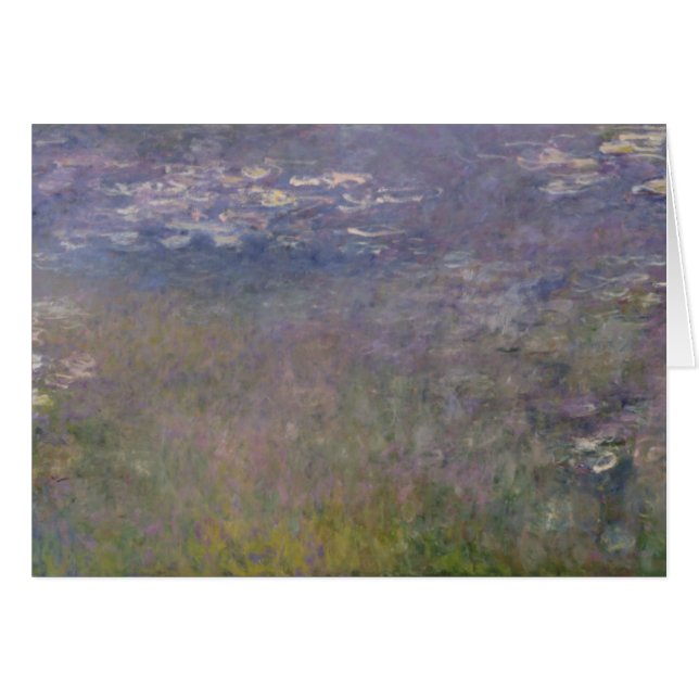 Claude Monet | Water Lilies Agapanthus (Anverso (Horizontal))