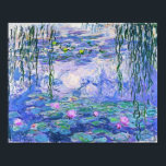 Claude Monet Water relaja arte impresionista franc<br><div class="desc">Claude Monet Water Lilies es una colección de aproximadamente 250 pinturas al óleo del impresionista francés Claude Monet. Los cuadros representan el florido jardín de Monet en Giverny.</div>