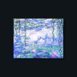 Claude Monet Water relaja arte impresionista franc<br><div class="desc">Claude Monet Water Lilies es una colección de aproximadamente 250 pinturas al óleo del impresionista francés Claude Monet. Los cuadros representan el florido jardín de Monet en Giverny.</div>