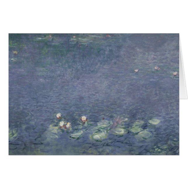 Claude Monet | Waterlilies: Mañana, 1914-18 (Anverso (Horizontal))