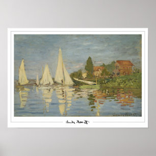 Claude Monet Zedign cartel de arte #25