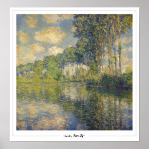 Claude Monet Zedign cartel de arte #38