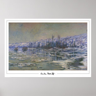 Claude Monet Zedign cartel de arte #55
