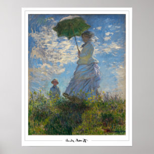Claude Monet Zedign cartel de arte #7-2