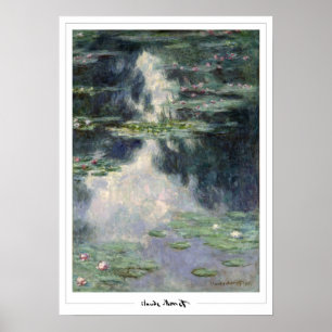 Claude Monet Zedign Poster de Arte #18