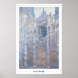 Claude Monet Zedign Poster de arte #270