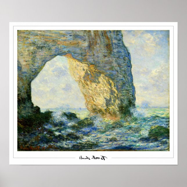 Claude Monet Zedign Poster de arte #311 (Frente)