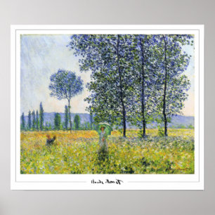 Claude Monet Zedign Poster de arte #327-2
