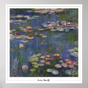 Claude Monet Zedign Poster de arte #40-2