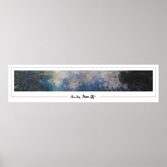 Claude Monet Zedign Poster de arte #466-2 (Frente)
