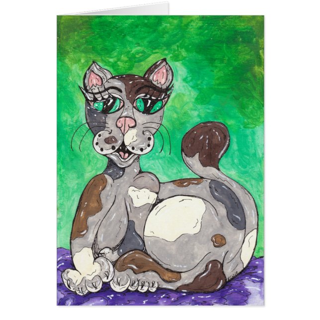 Claudia el gato de calicó (Frente)