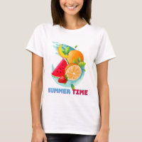 Cláusula de camisetas de frutas frescas de verano