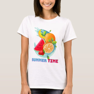 Cláusula de camisetas de frutas frescas de verano