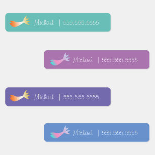 Cláusula de la escuela de la sirena Etiqueta del n