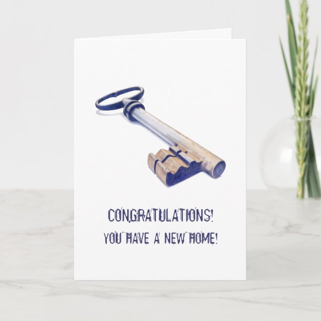 Clave antigua Nueva tarjeta de inicio (Anverso)