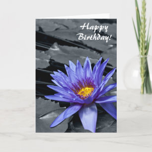 Clave de color Tarjeta de cumpleaños feliz